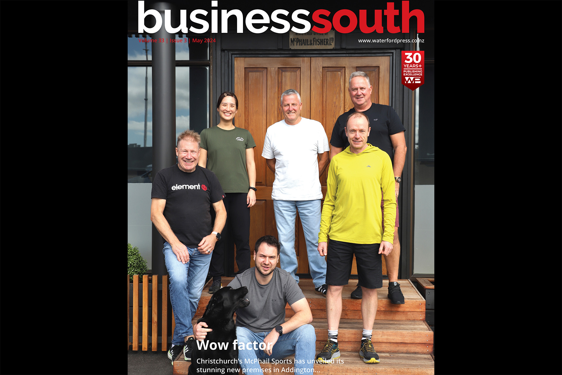 Business South Magazine Cover